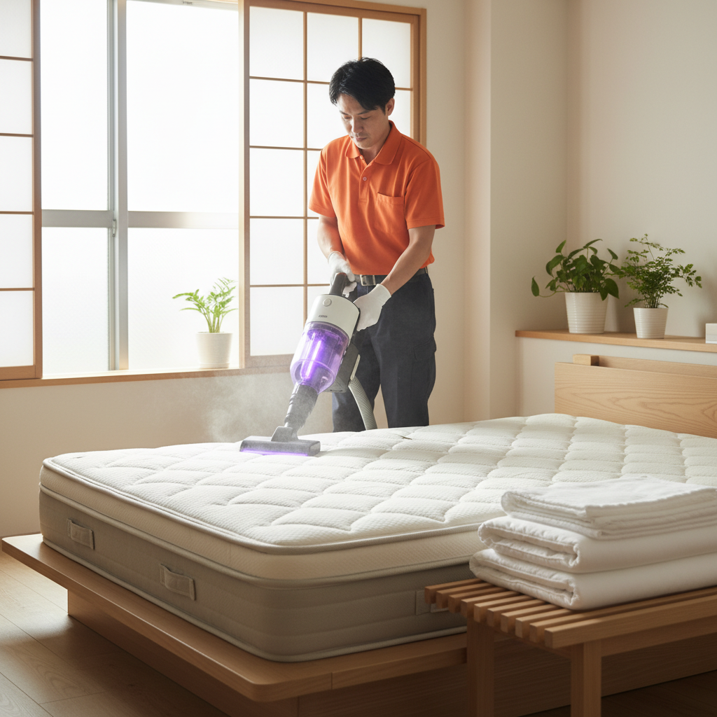 マットレスのクリーニング